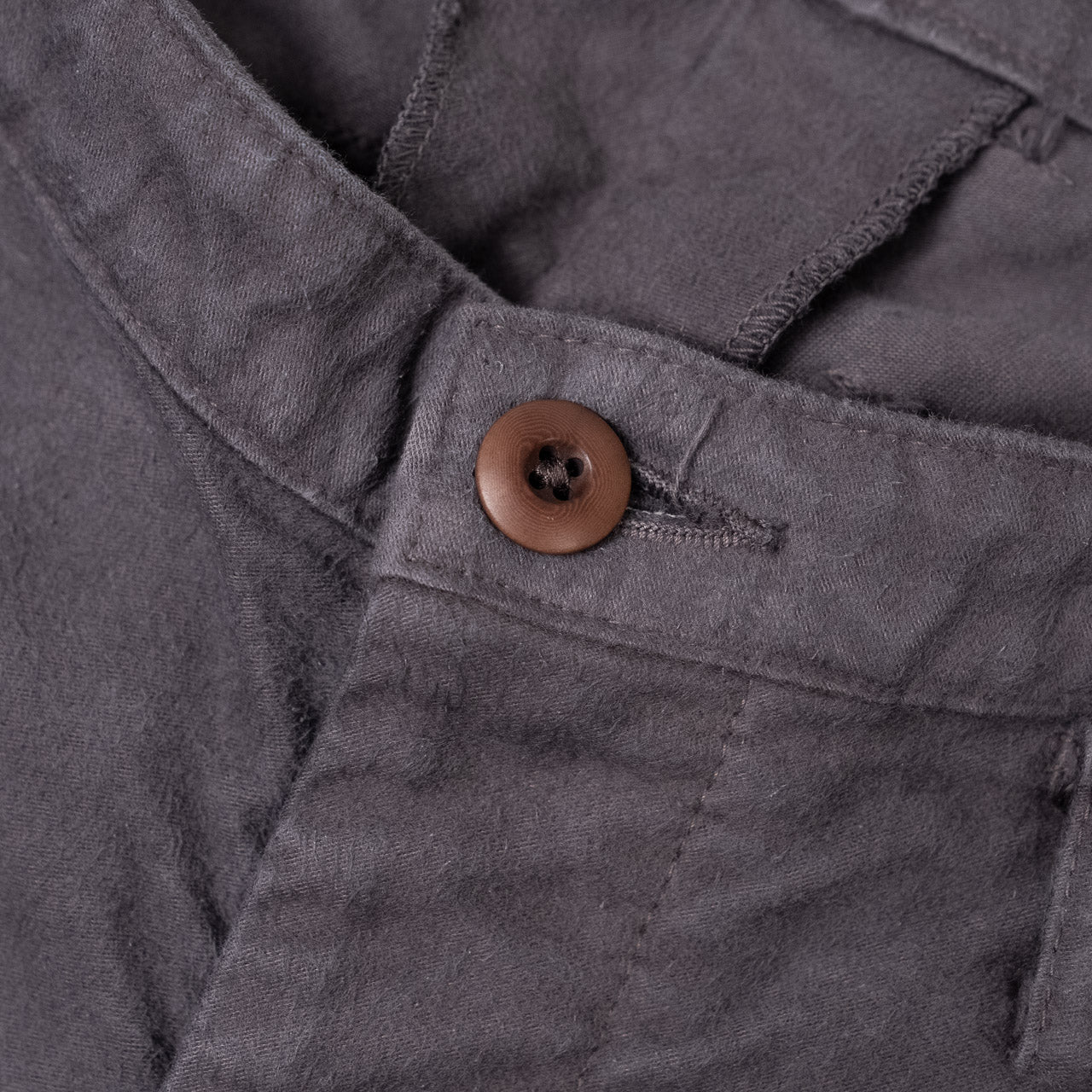 Moleskin Wide Pants Grey