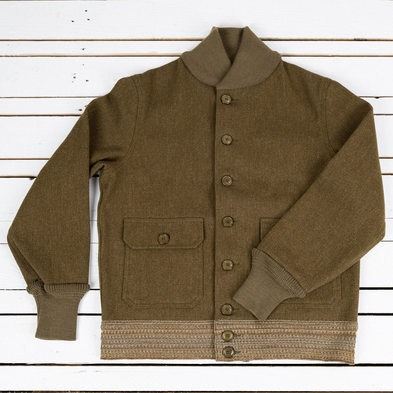 CCC Wool Jacket Olive