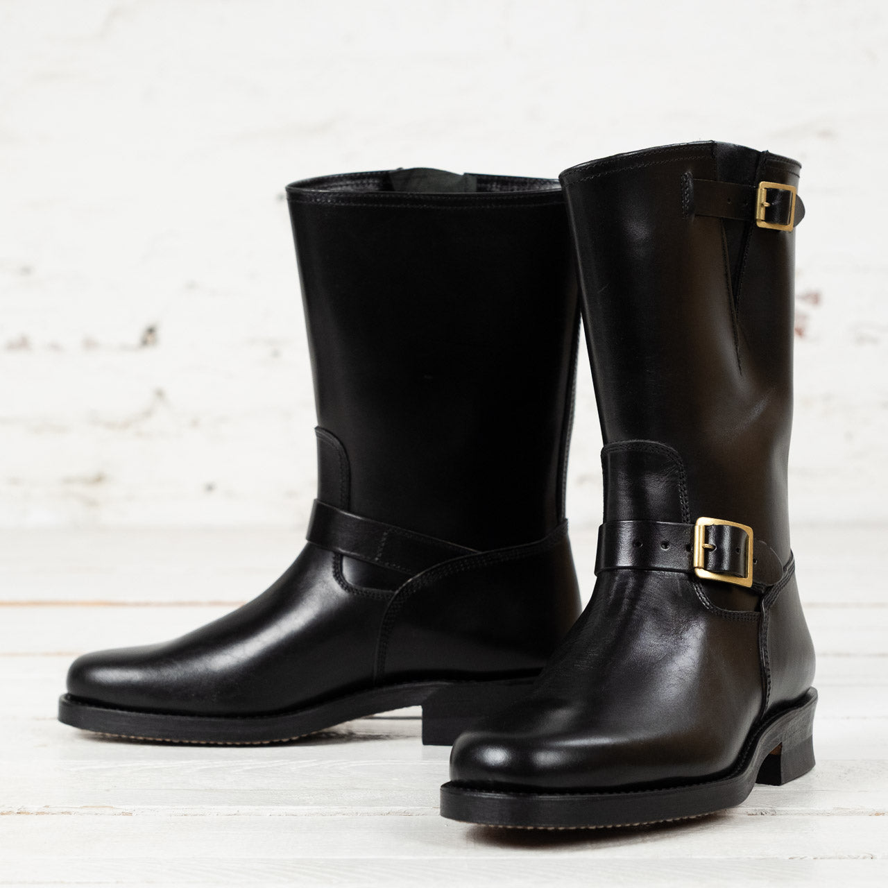 Buco Narrow Engineer Boots Buttock