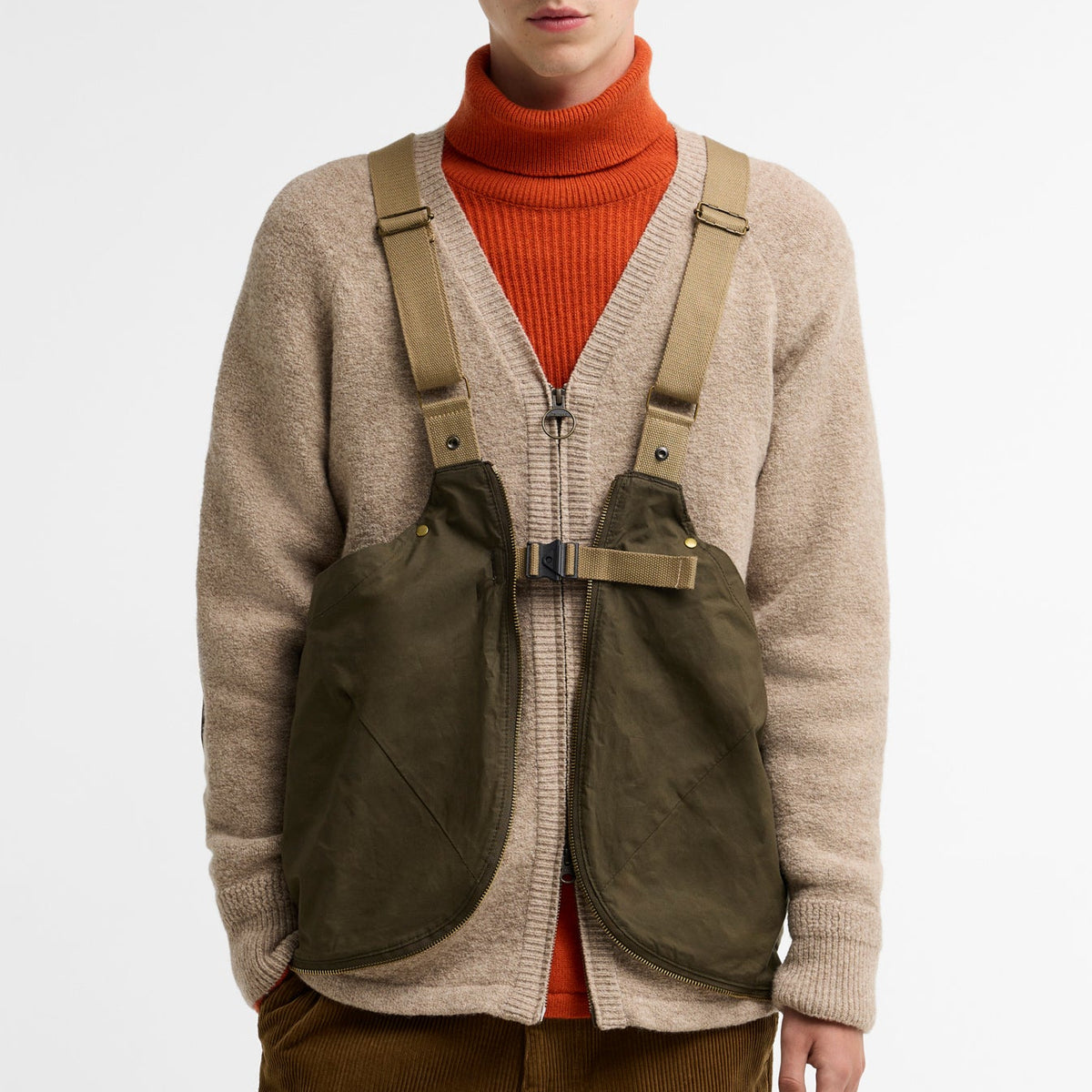 Barbour x Norbit 2-in-1 Bag Khaki