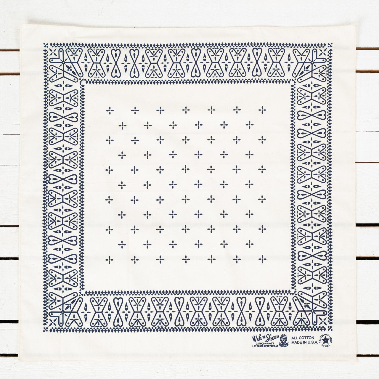 Bandana "Cross" Weiß