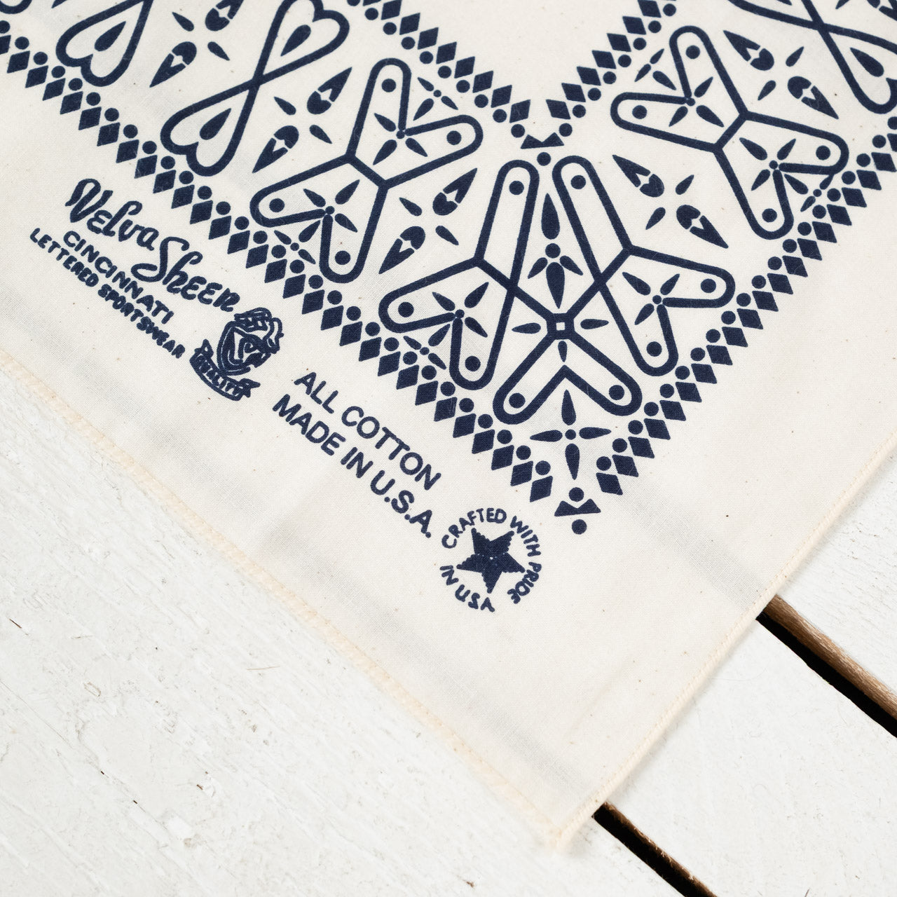 Bandana "Cross" Weiß