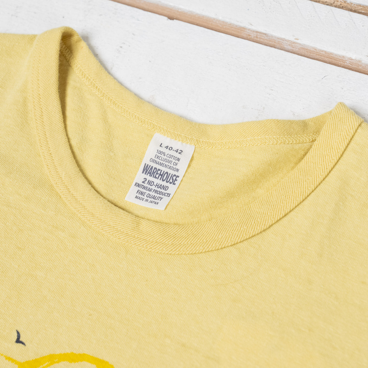 Second Hand Series Surfer T-Shirt Gelb