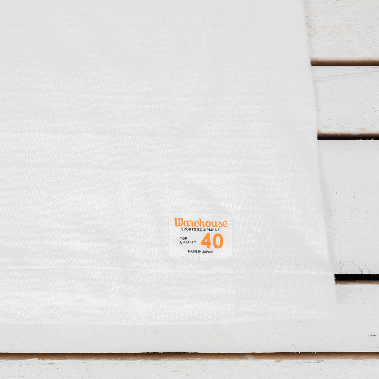 Three Quarter Football Tee Off-White