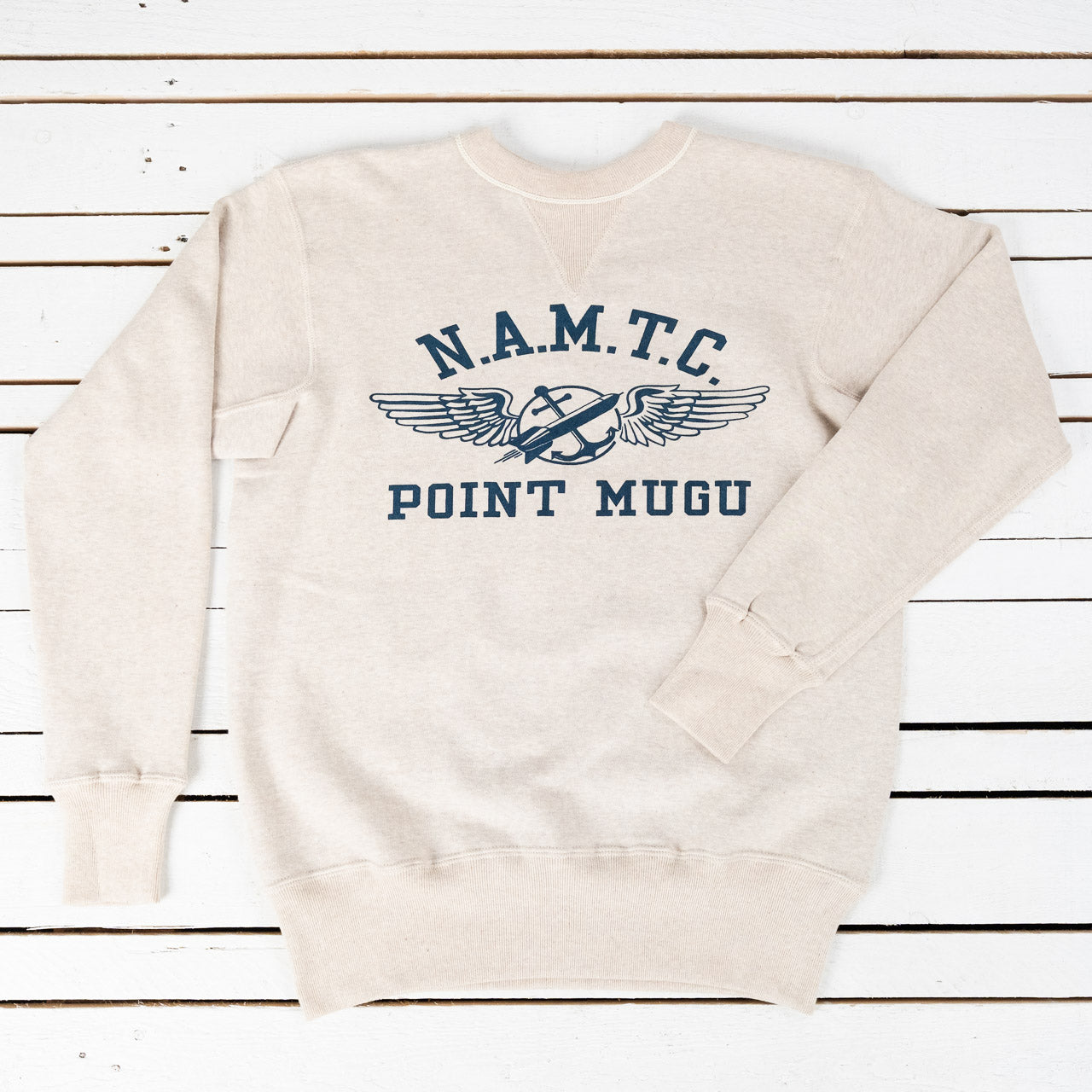 Set In Freedom Sweatshirt N.A.M.T.C. Oatmeal