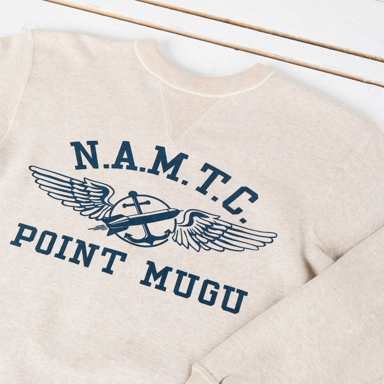 Set In Freedom Sweatshirt N.A.M.T.C. Oatmeal
