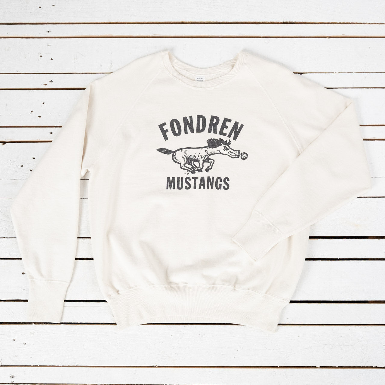 Lot 461 Crew Sweatshirt Fondren Cream