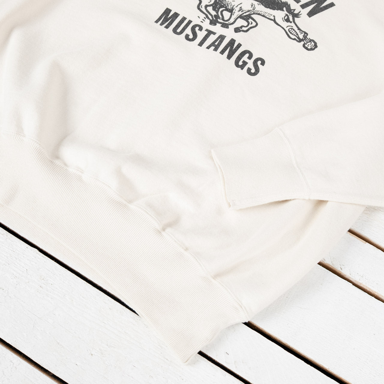 Lot 461 Crew Sweatshirt Fondren Cream