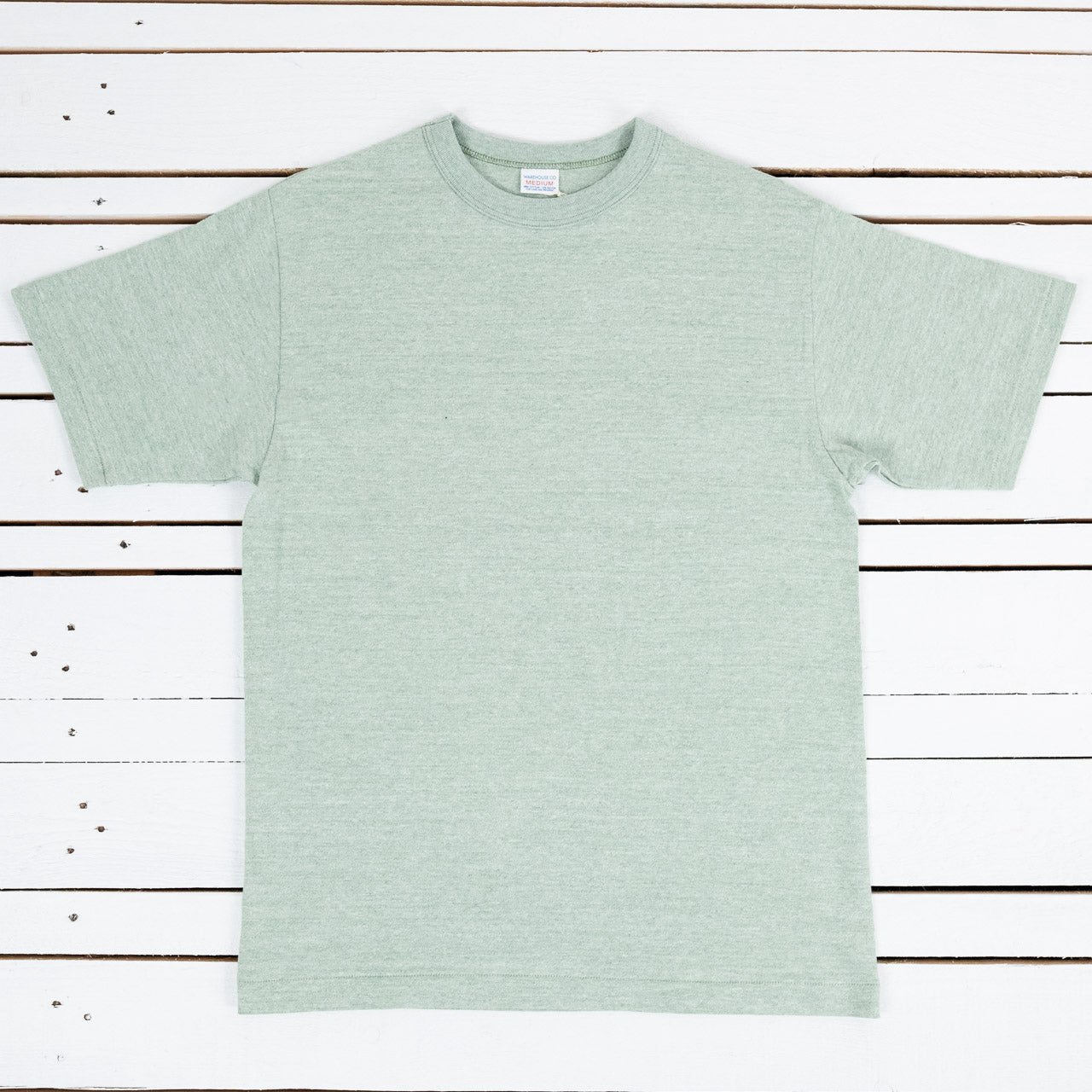 88/12 Crew Neck T-Shirt Grün Meliert