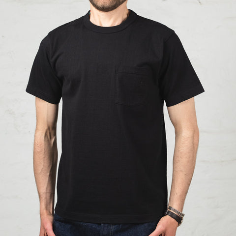 Heavyweight Pocket T-Shirt Schwarz