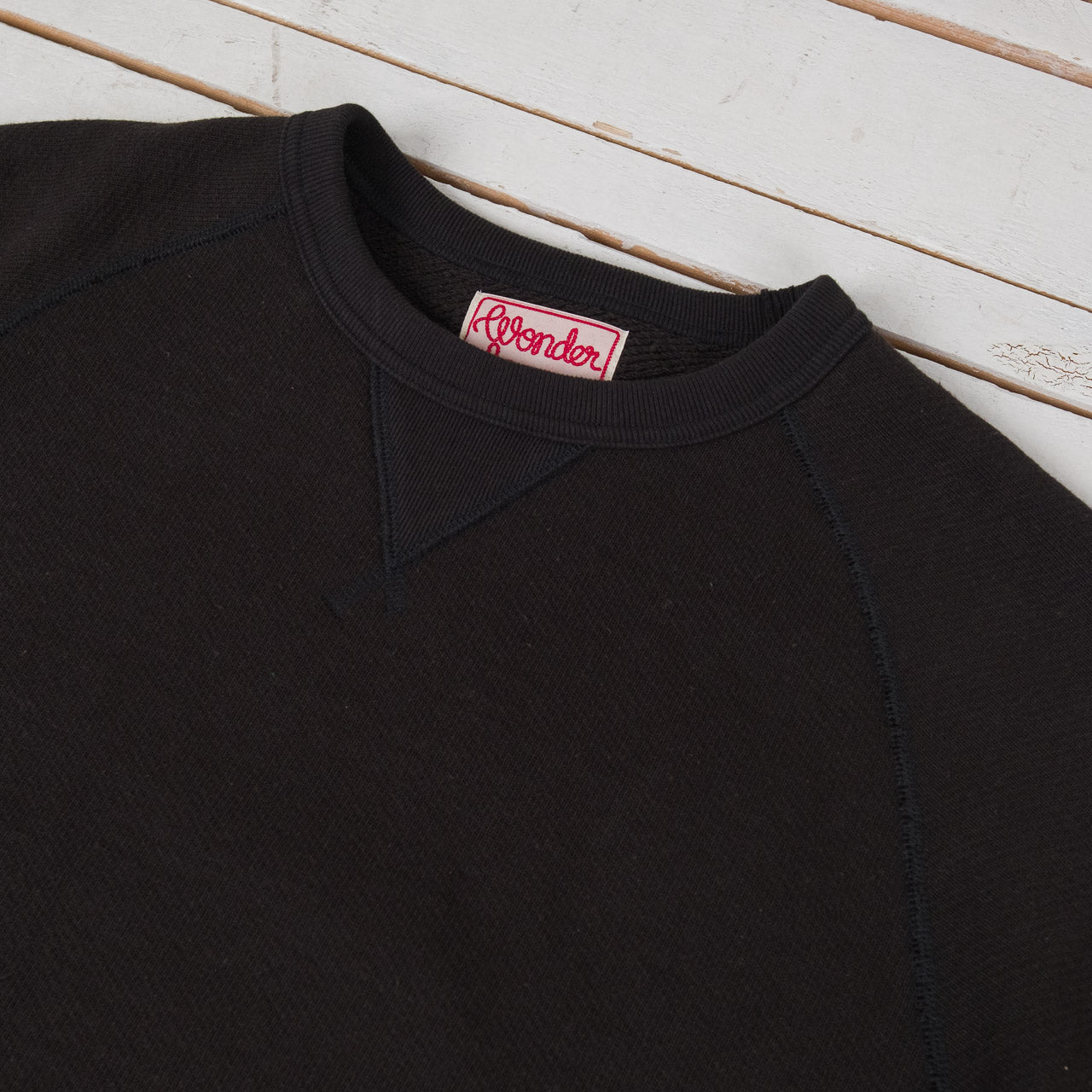 Double Heavyweight Pullover Crewneck Sumi Black