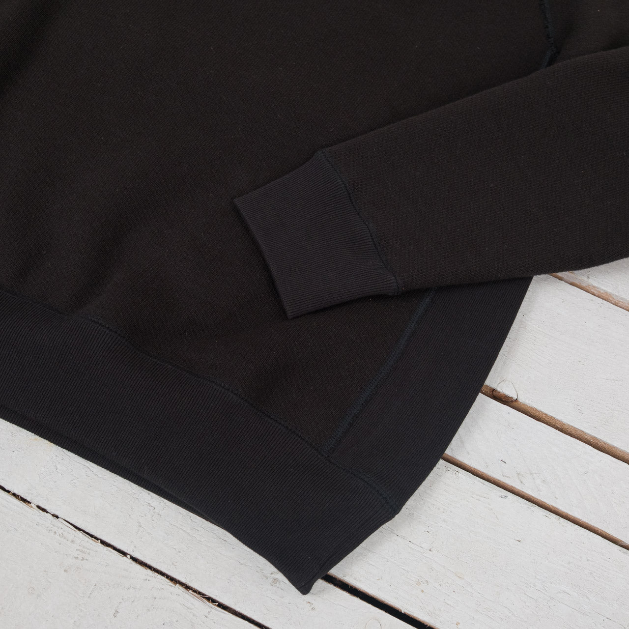 Double Heavyweight Pullover Crewneck Sumi Black