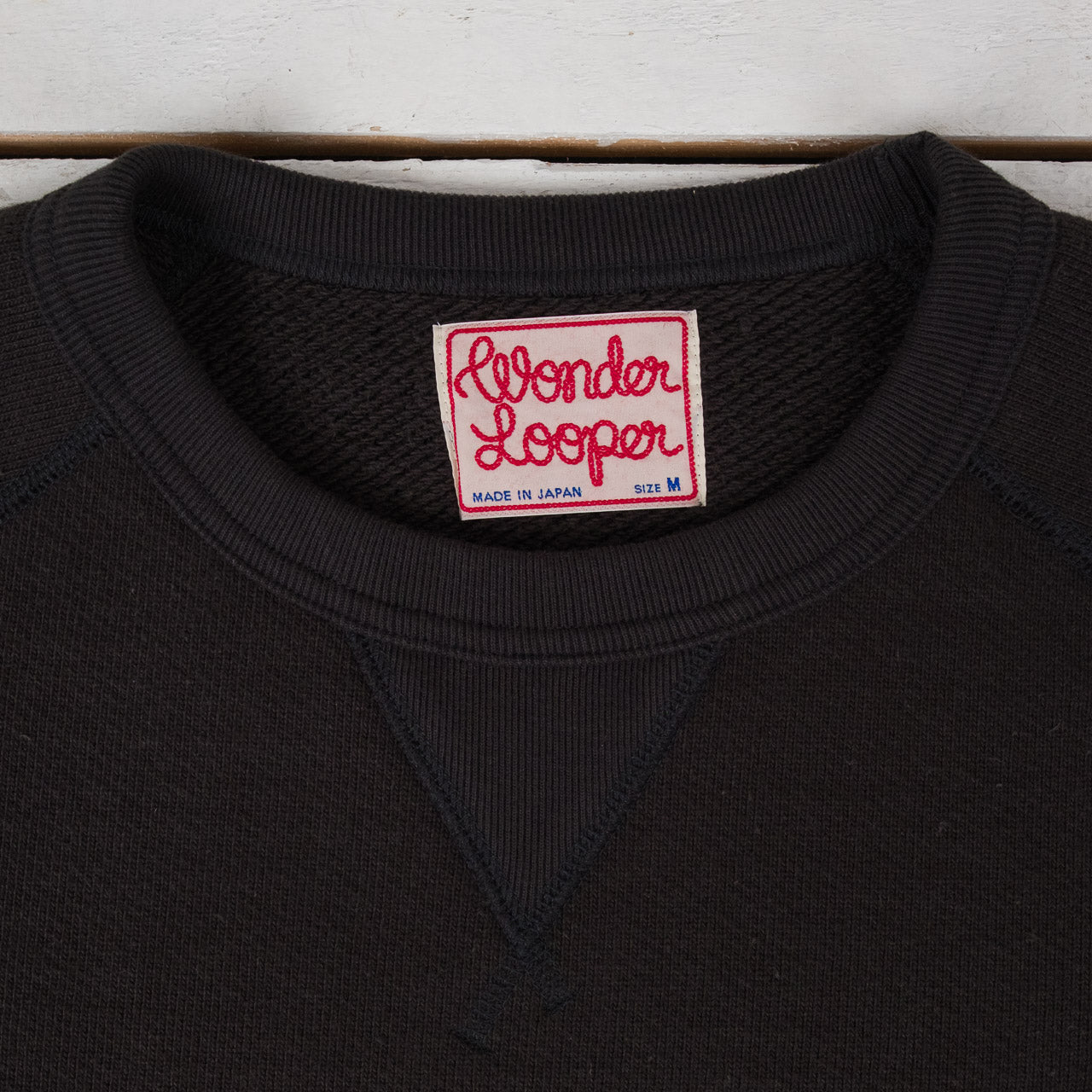 Double Heavyweight Pullover Crewneck Sumi Black