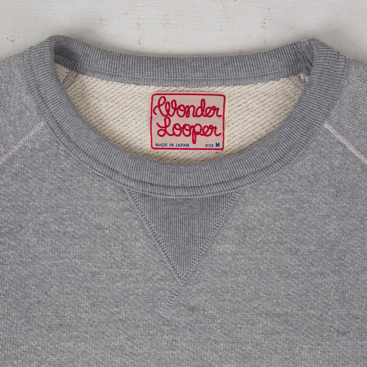 Double Heavyweight Pullover Crewneck Gray Heather