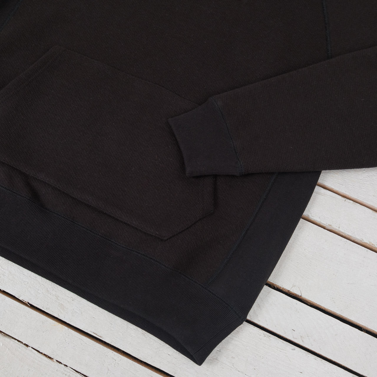 Double Heavyweight Pullover Hoodie Schwarz