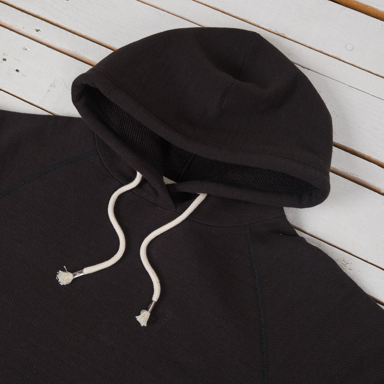 Double Heavyweight Pullover Hoodie Schwarz