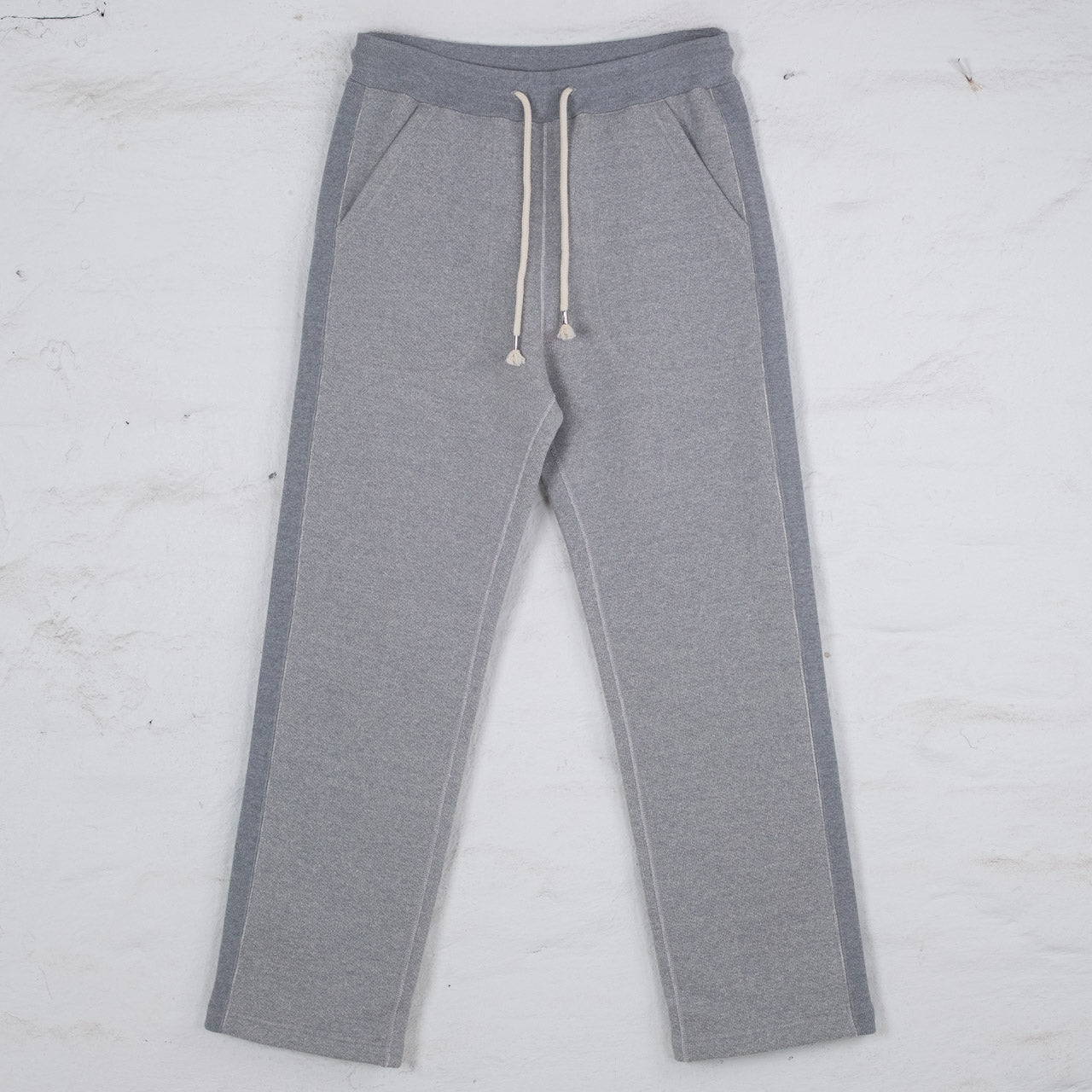 Sweatpants Double Heavyweight Gray Melange