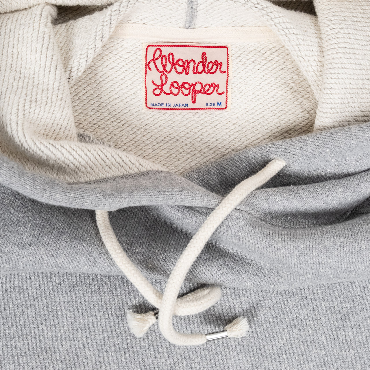Double Heavyweight Pullover Hoodie Grau Meliert