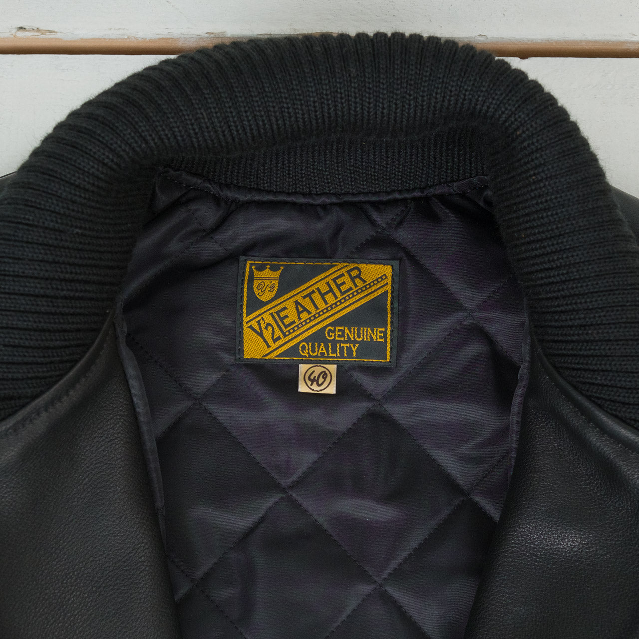 Steer Roughout Vintage Horse Light Pharaoh Jacket Black