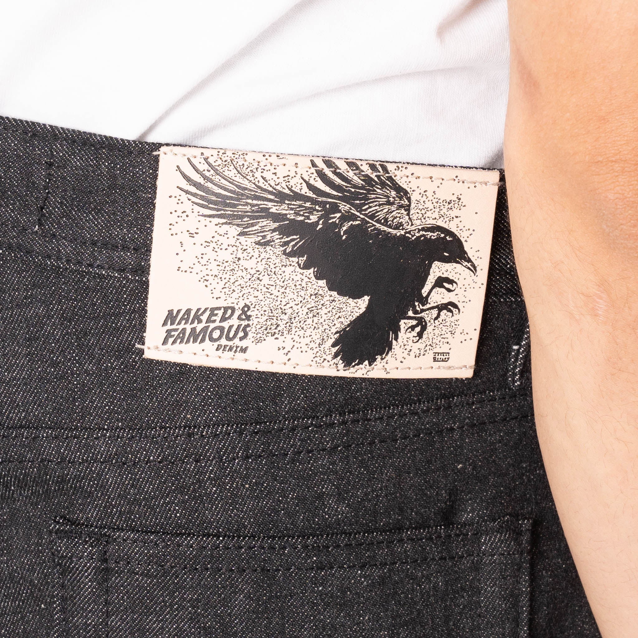 Weird Guy Yatagarasu Black Selvedge