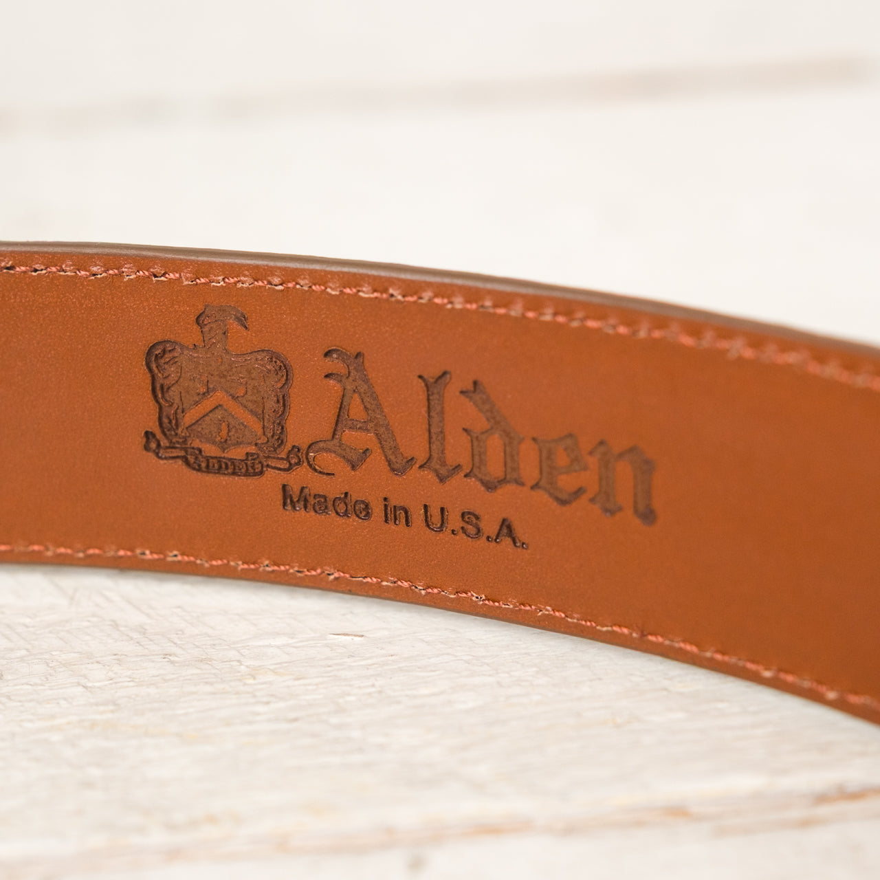 Belt Nickel Buckle Snuff Suede