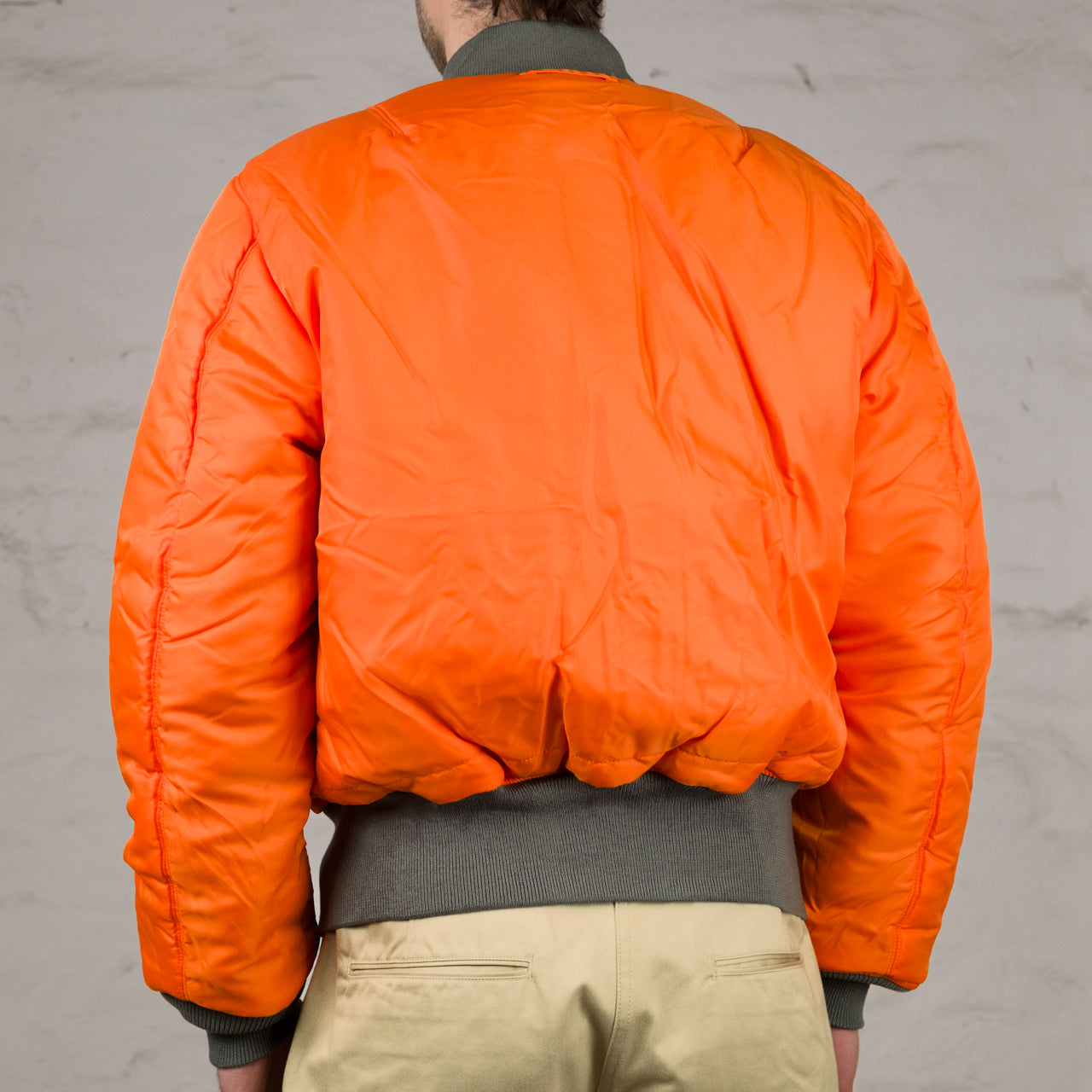 MA-1 Heritage Bomber Jacket Minimalist Edition Oliv