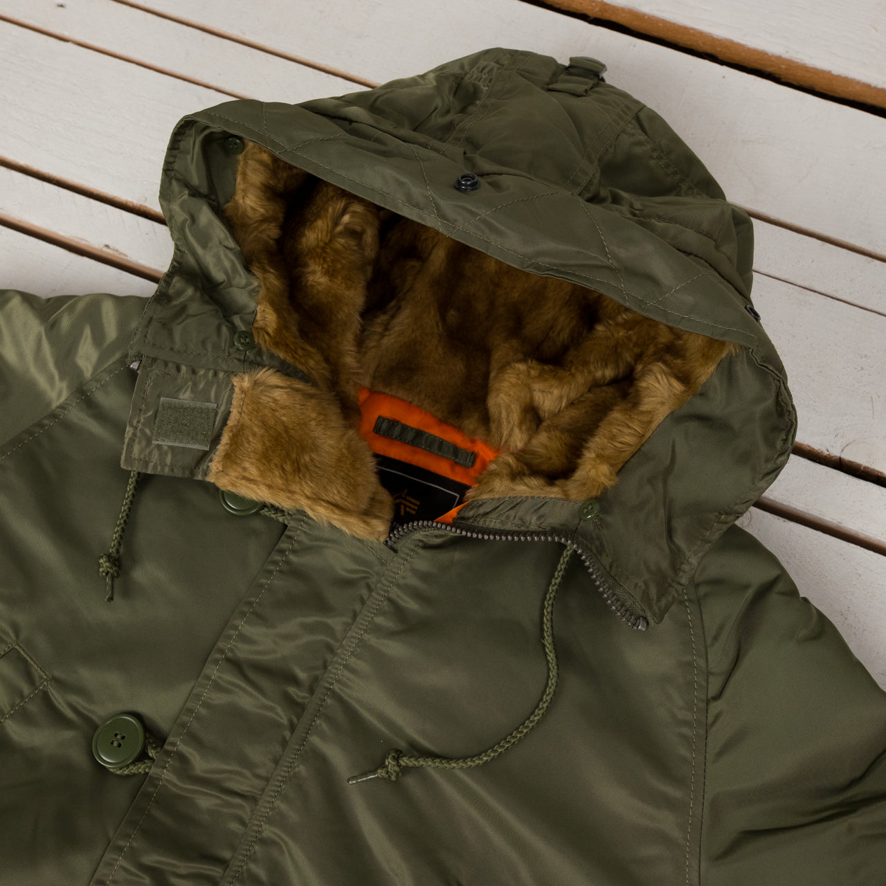 Veste N-3B VF 59 Édition Minimaliste Olive