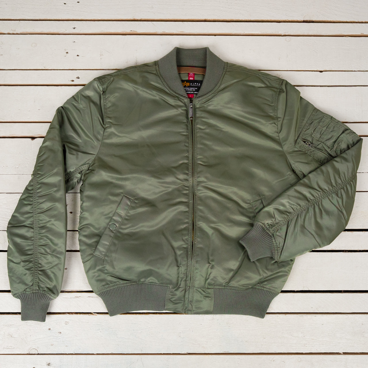MA-1 VF 59 Vintage Fit Bomber Minimalist Edition Oliv
