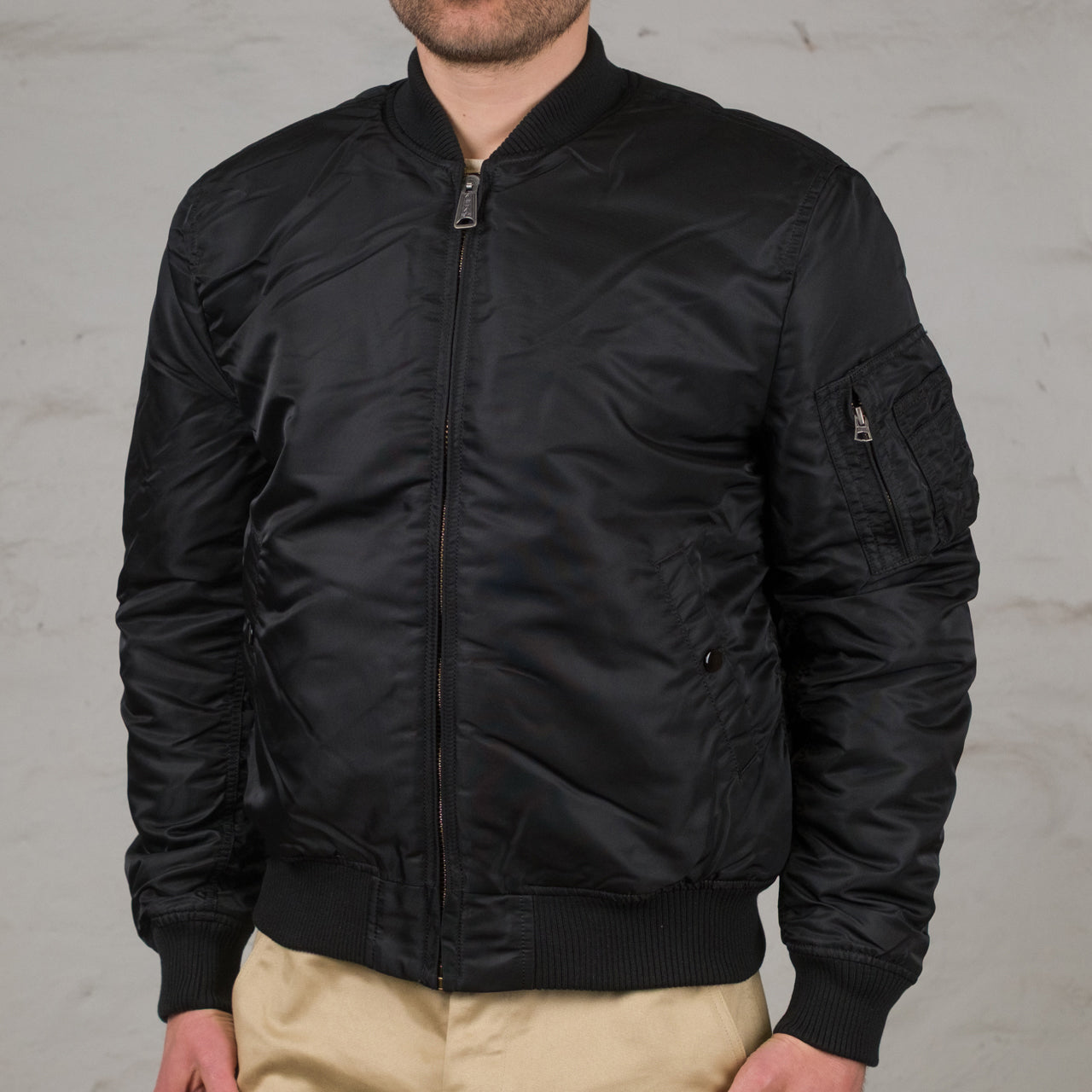 Burg & Schild x Alpha Industries MA-1 Youth Of America Black