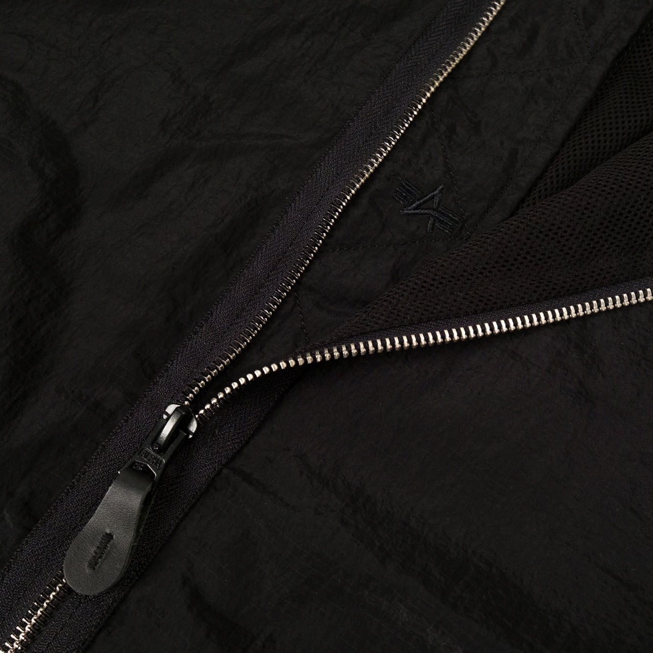Ripstop Flying Jacket Light Minimalist Edition Schwarz