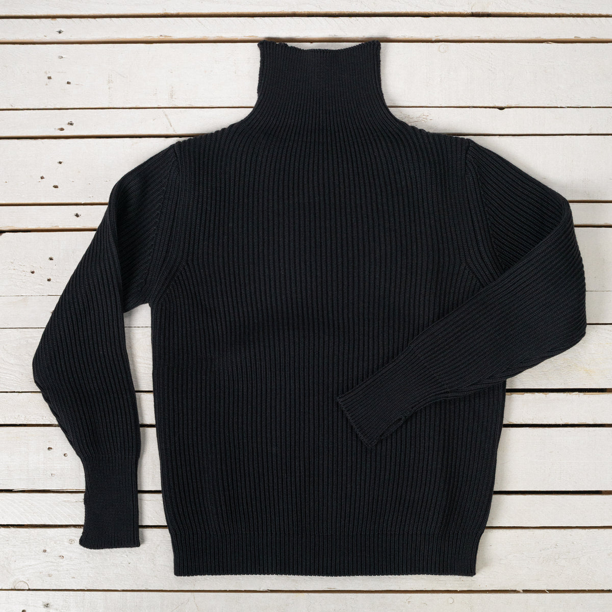 Navy Turtleneck Schwarz