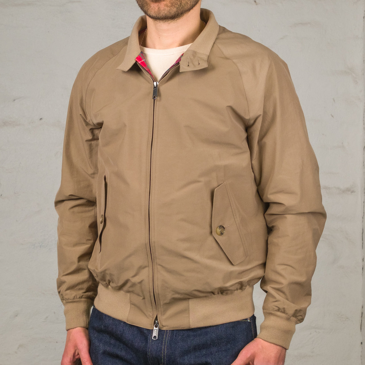 G9 Harrington Jacket Tan
