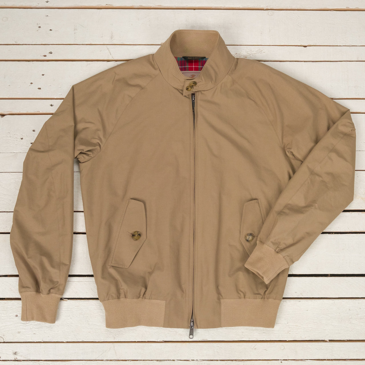 G9 Harrington Jacket Tan