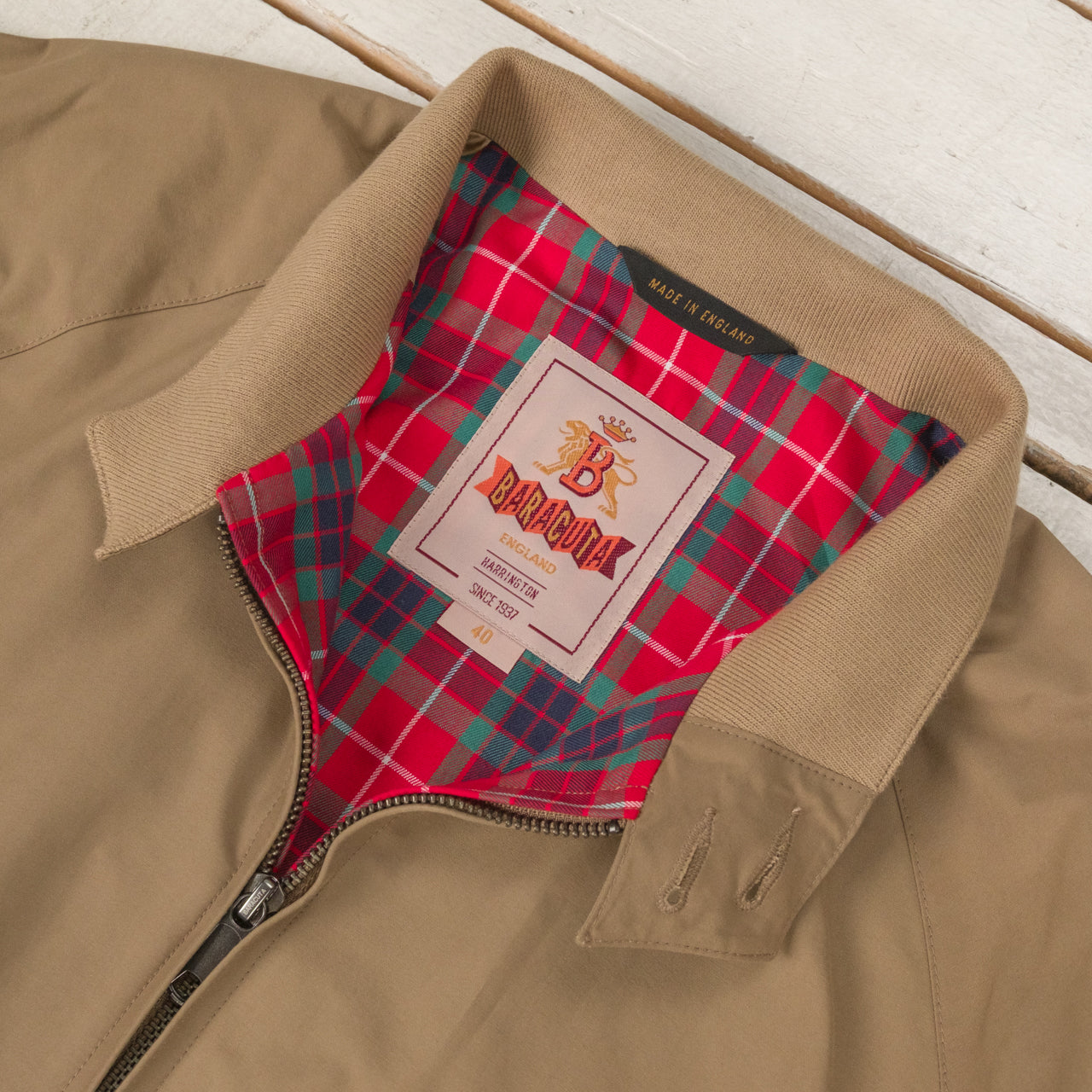 G9 Harrington Jacket Tan