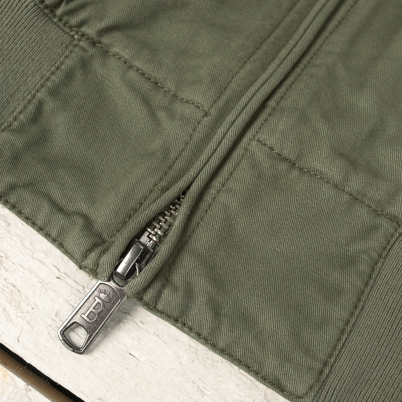 G9 Harrington Jacket Twill Lichen Green