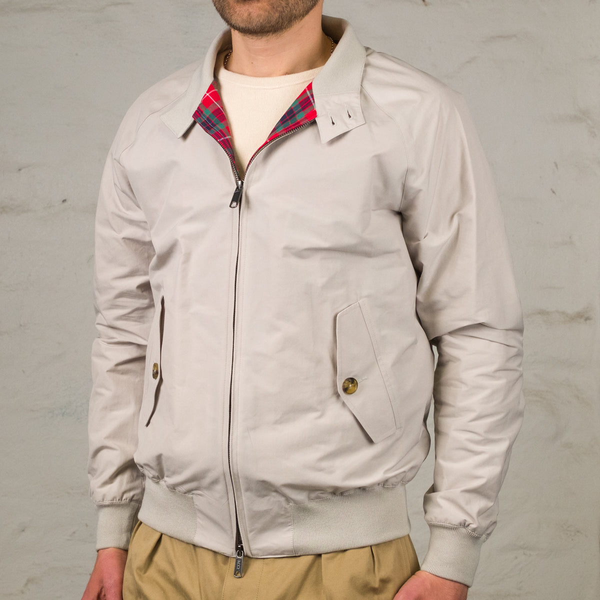 Baracuta G9 Harrington Jacket Mist