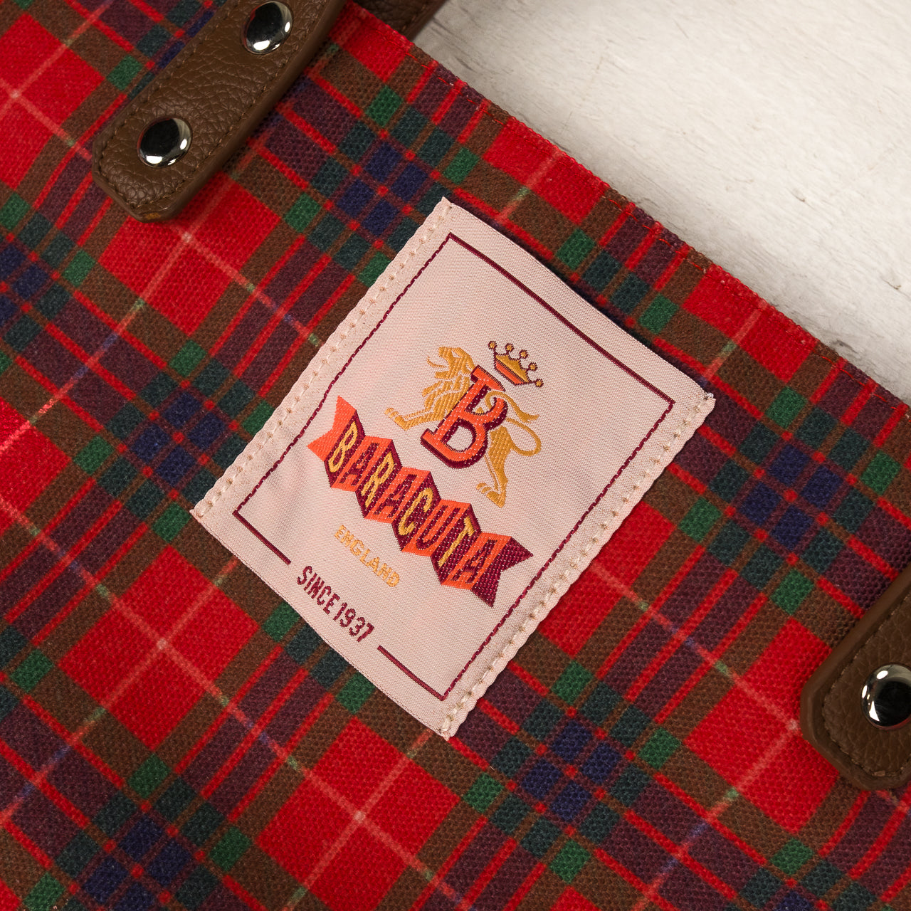 Tote Bag Red Fraser Tartan