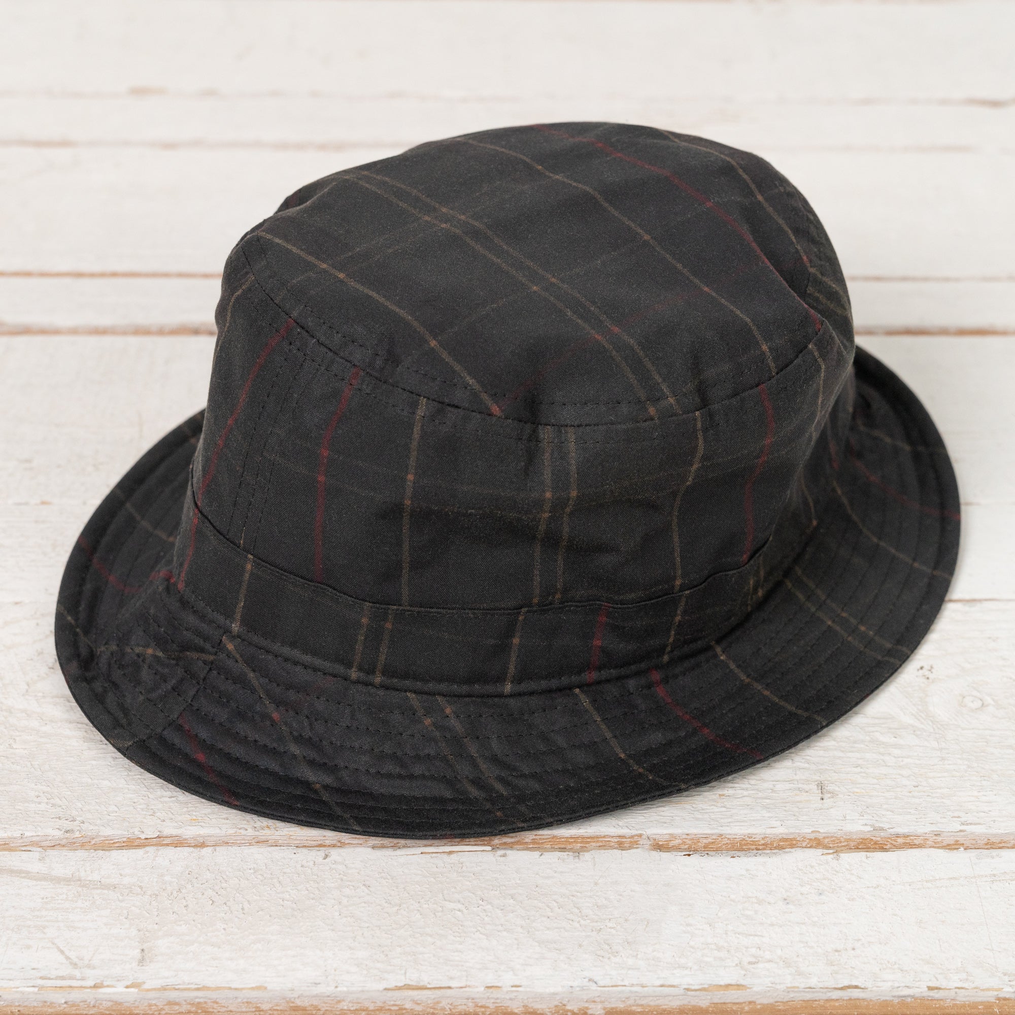 Haydon Tartan Bucket Hat Dark Classic