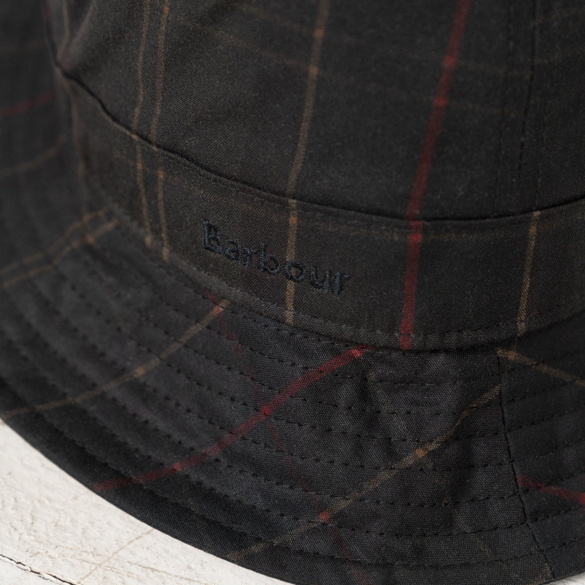 Haydon Tartan Bucket Hat Dark Classic