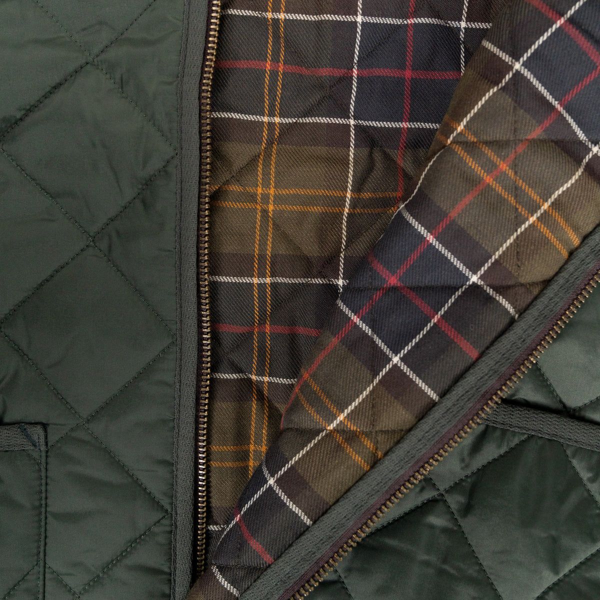 Quilted Zip-In Liner Oliv/Classic