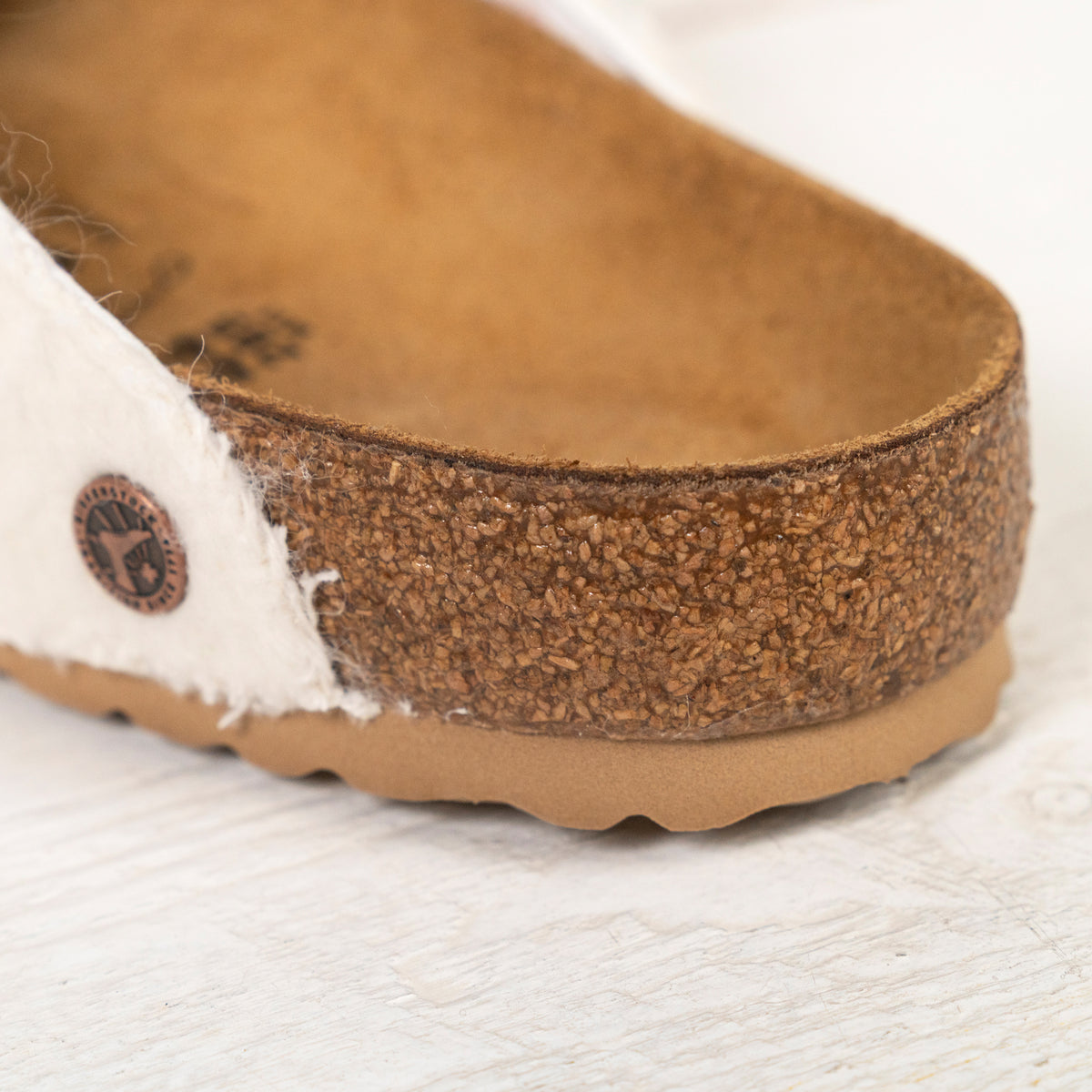 Birkenstock 1774 x Cole Bennett Boston Wool Moon Buckle Off White