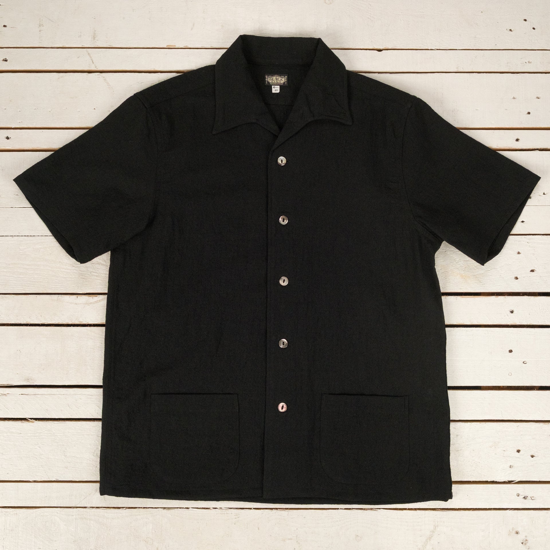 Albatross Habana Shirt Midnight Black