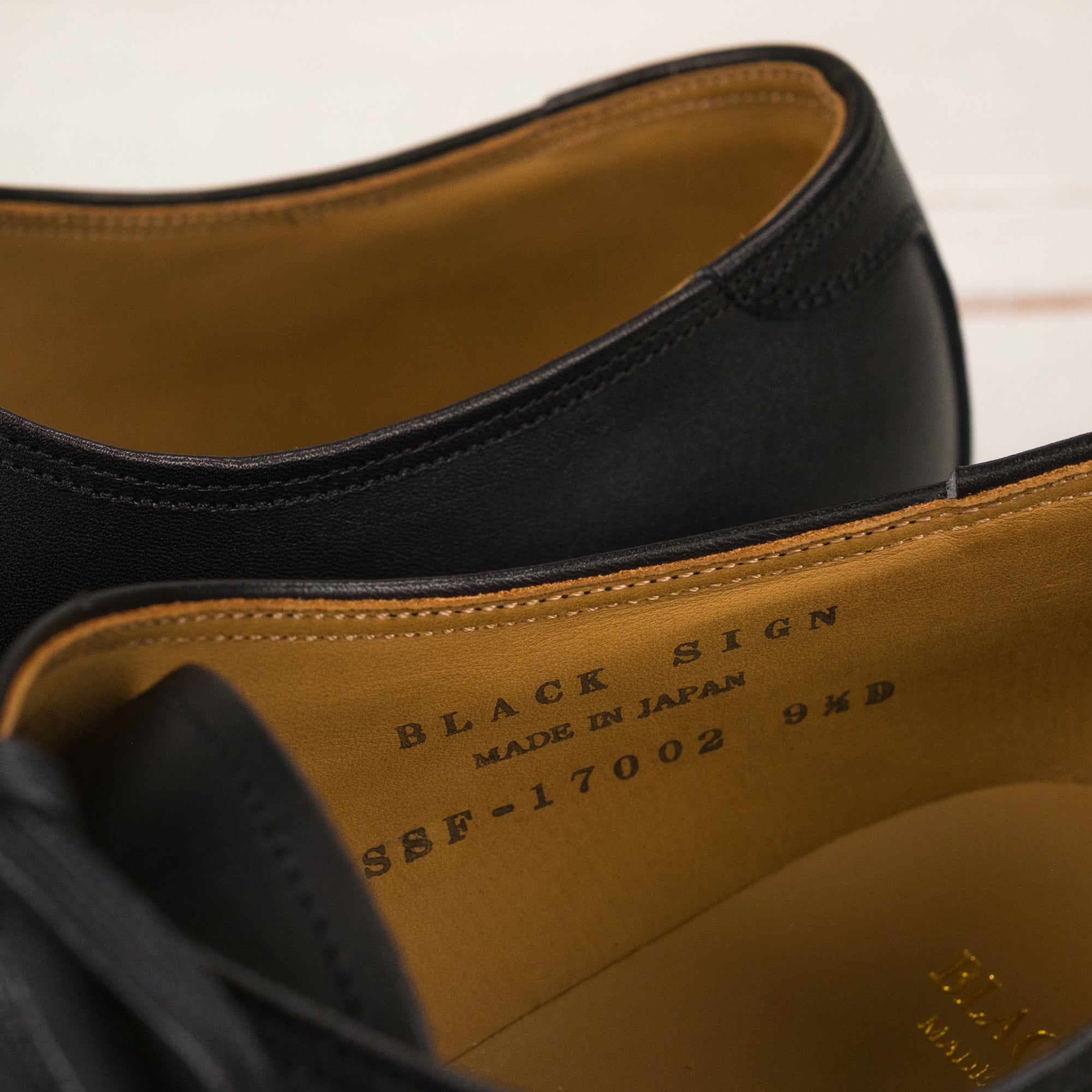 Navy Last Dress Oxford Shoes Black