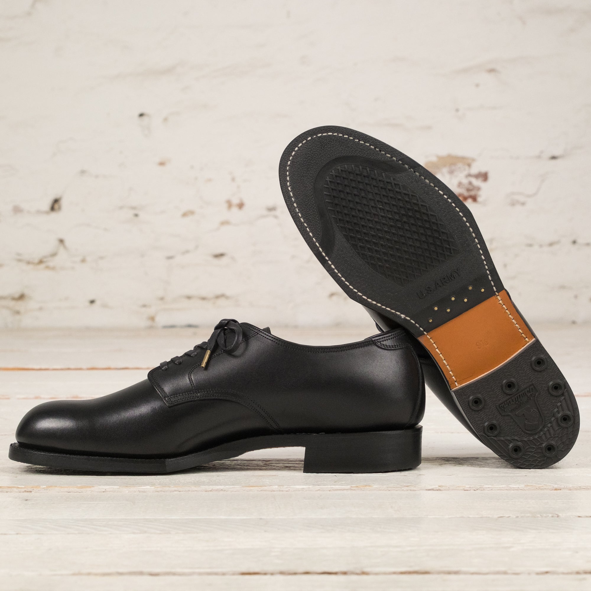 Navy Last Dress Oxford Shoes Black