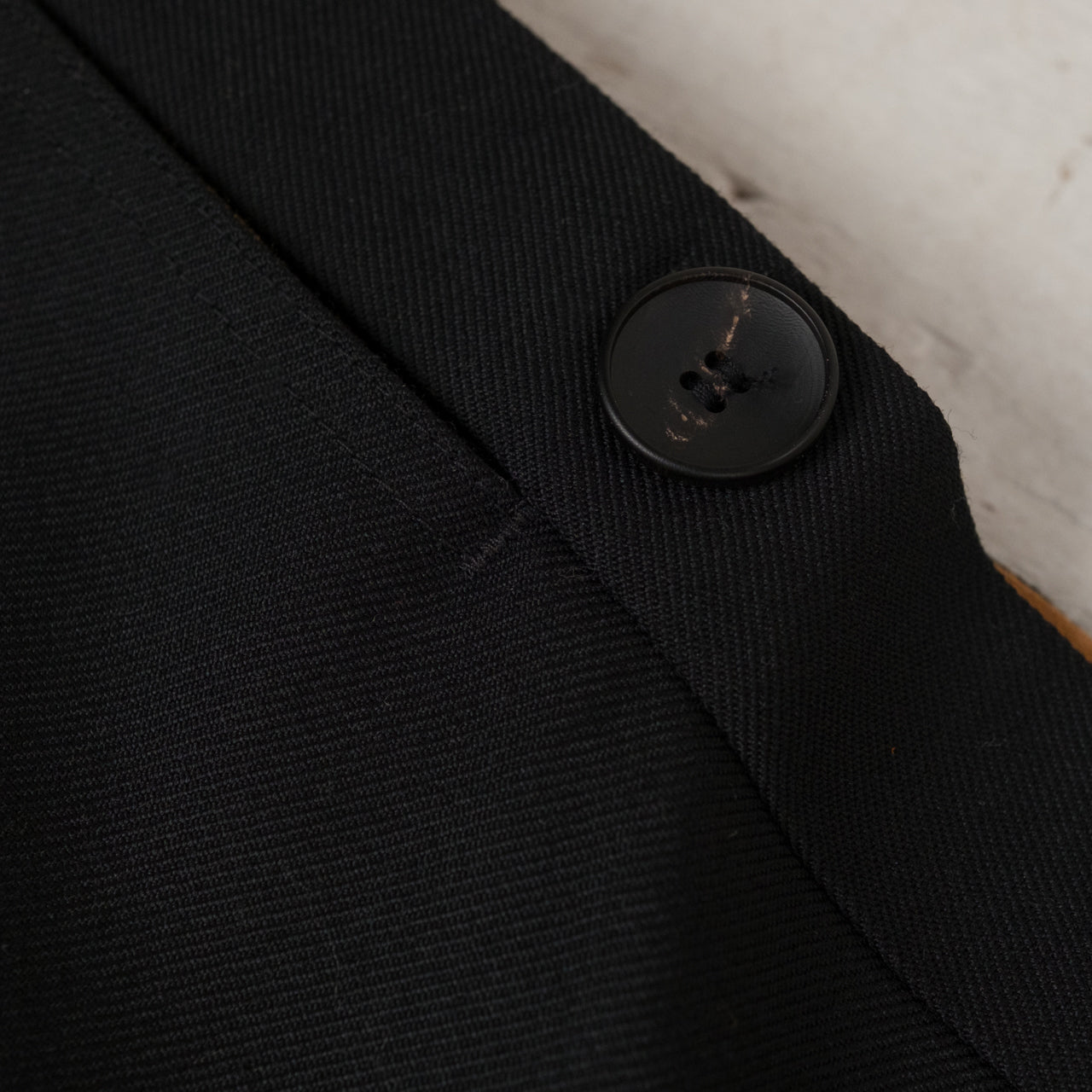 Army Serge Butler Pants Black