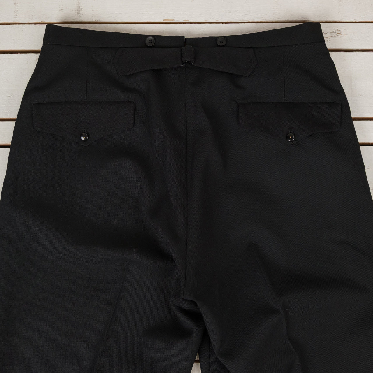 Army Serge Butler Pants Black