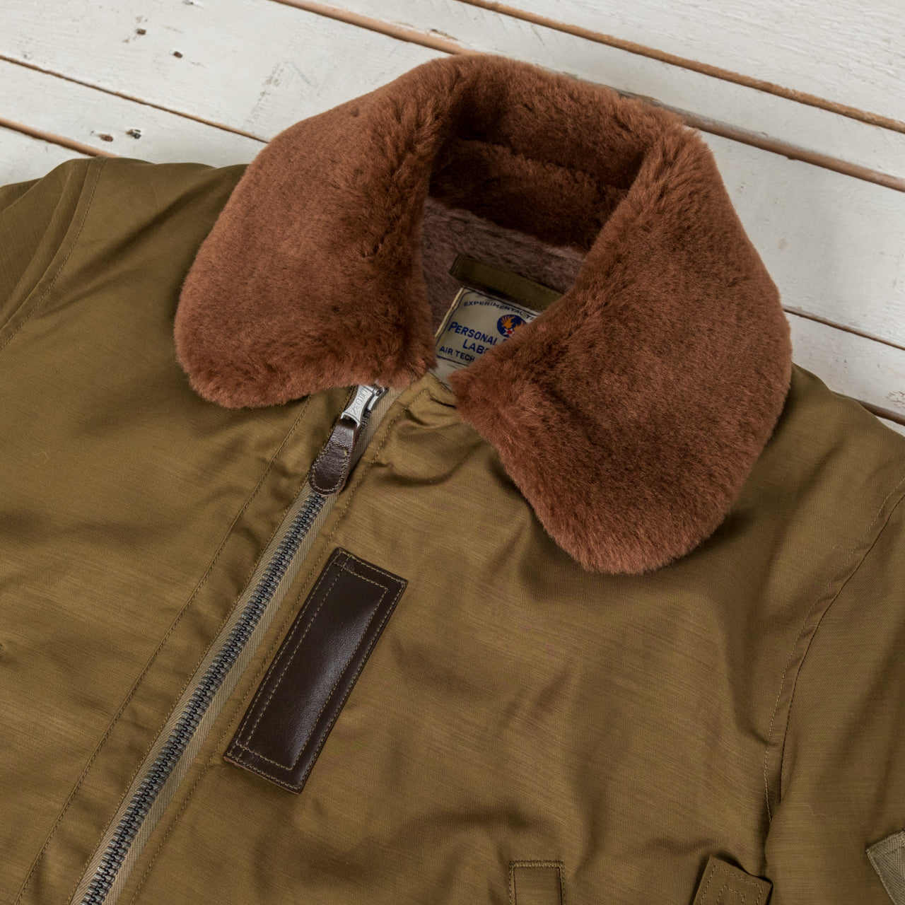 B-15B "TEST SAMPLE" AEROMEDICAL LABORATORY "RAYON COTTON VERSION" OLIVE