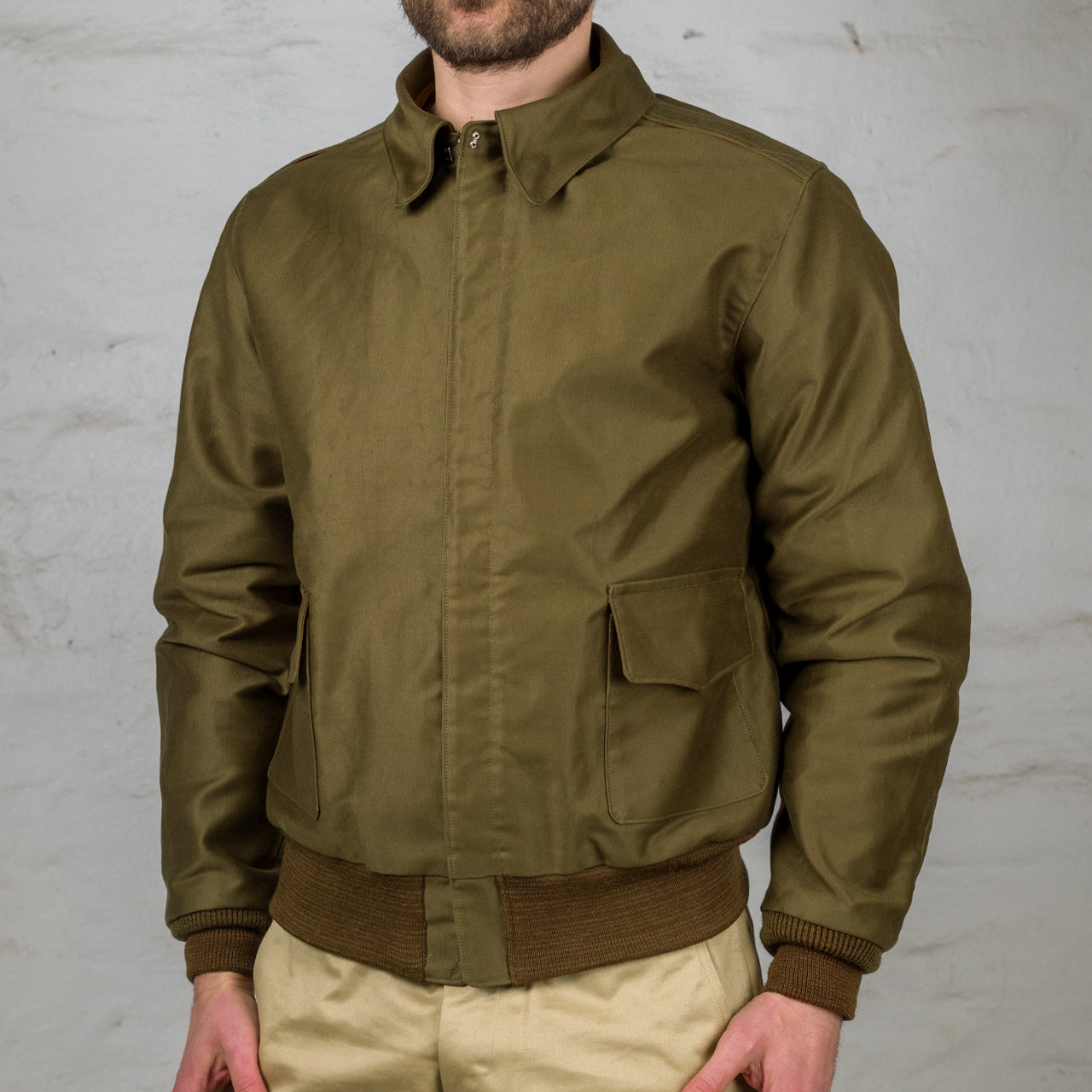 Aviation Associates Jungle Cloth A-2 Olive