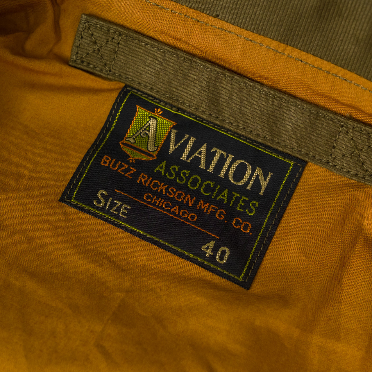 Aviation Associates Jungle Cloth A-2 Oliv