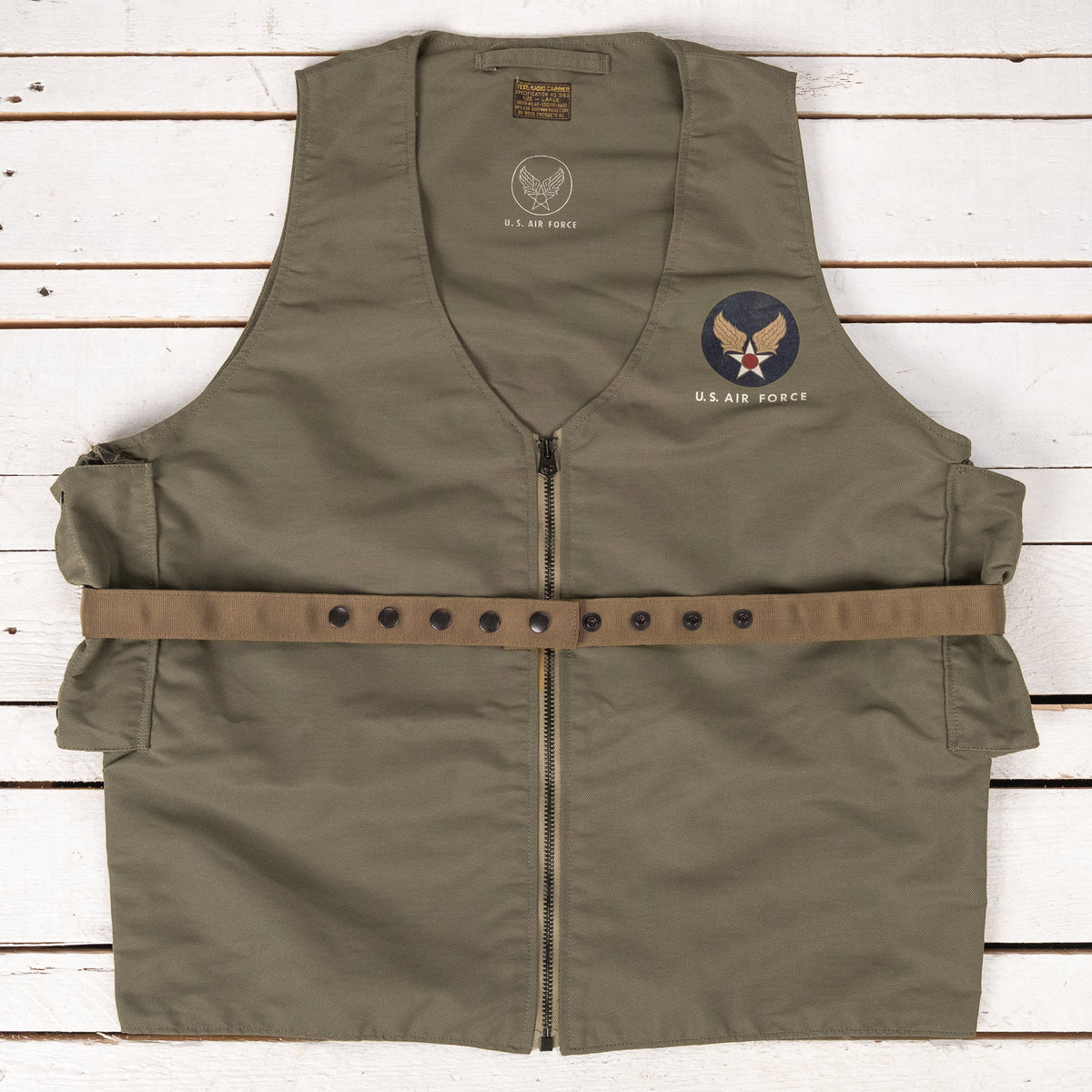 Vest, Radio Carrier Type E-1 Oliv